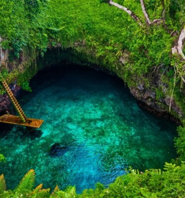 Discover Rural Samoa  - To Sua Trench, Piula Cave Pools & Lalomanu Beach